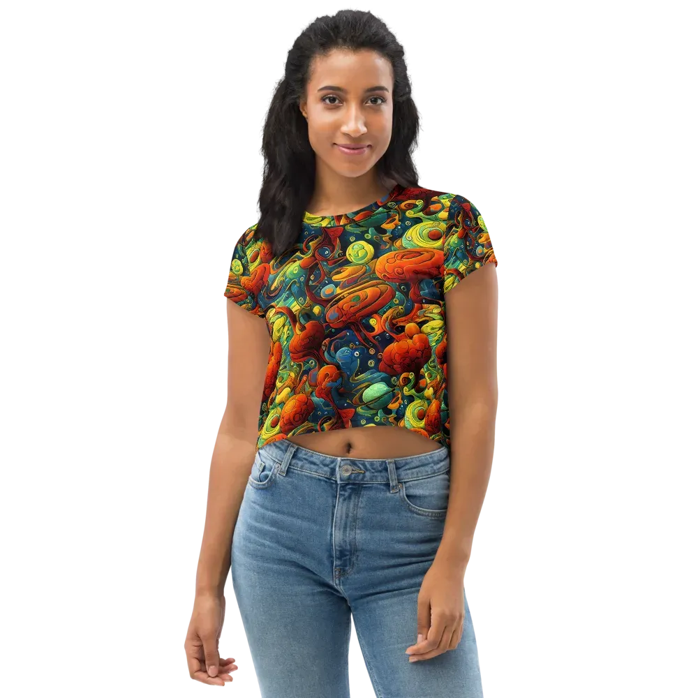 Duncanson Dream on Crop Tee — Front