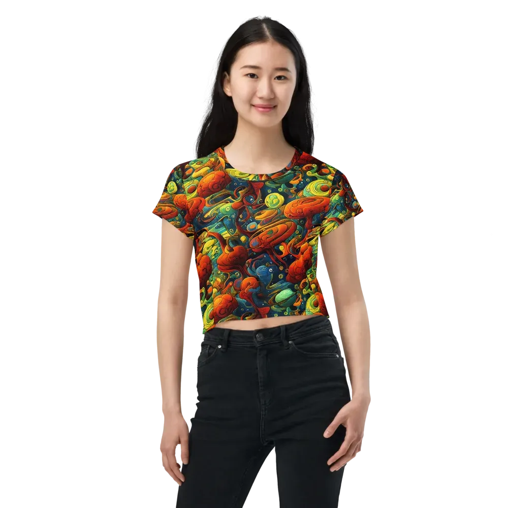 Duncanson Dream on Crop Tee — Front