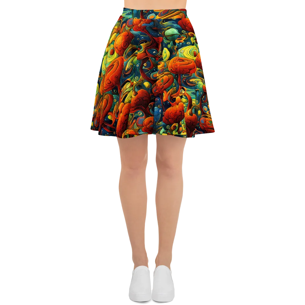 Duncanson Dream on Skater Skirt — Front