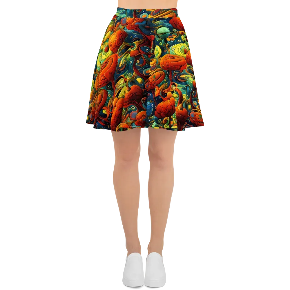 Duncanson Dream on Skater Skirt — Front