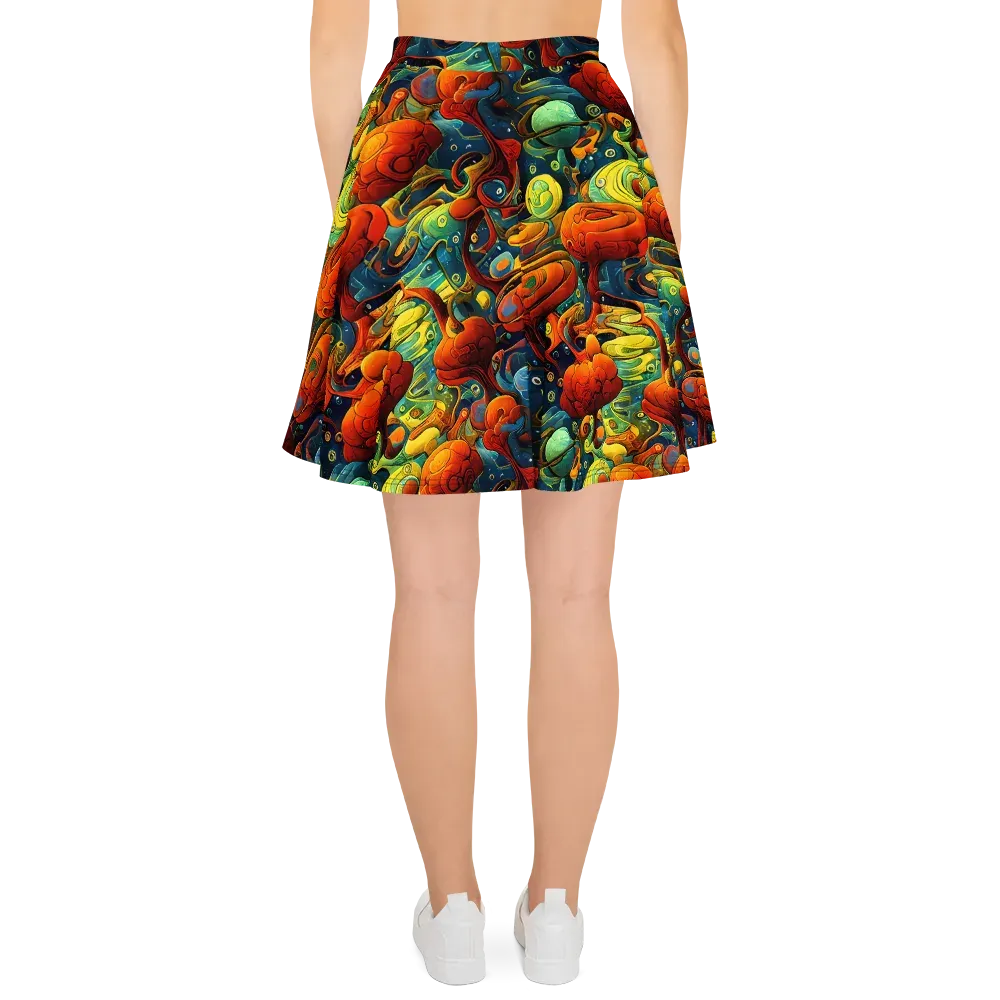 Duncanson Dream on Skater Skirt — Back