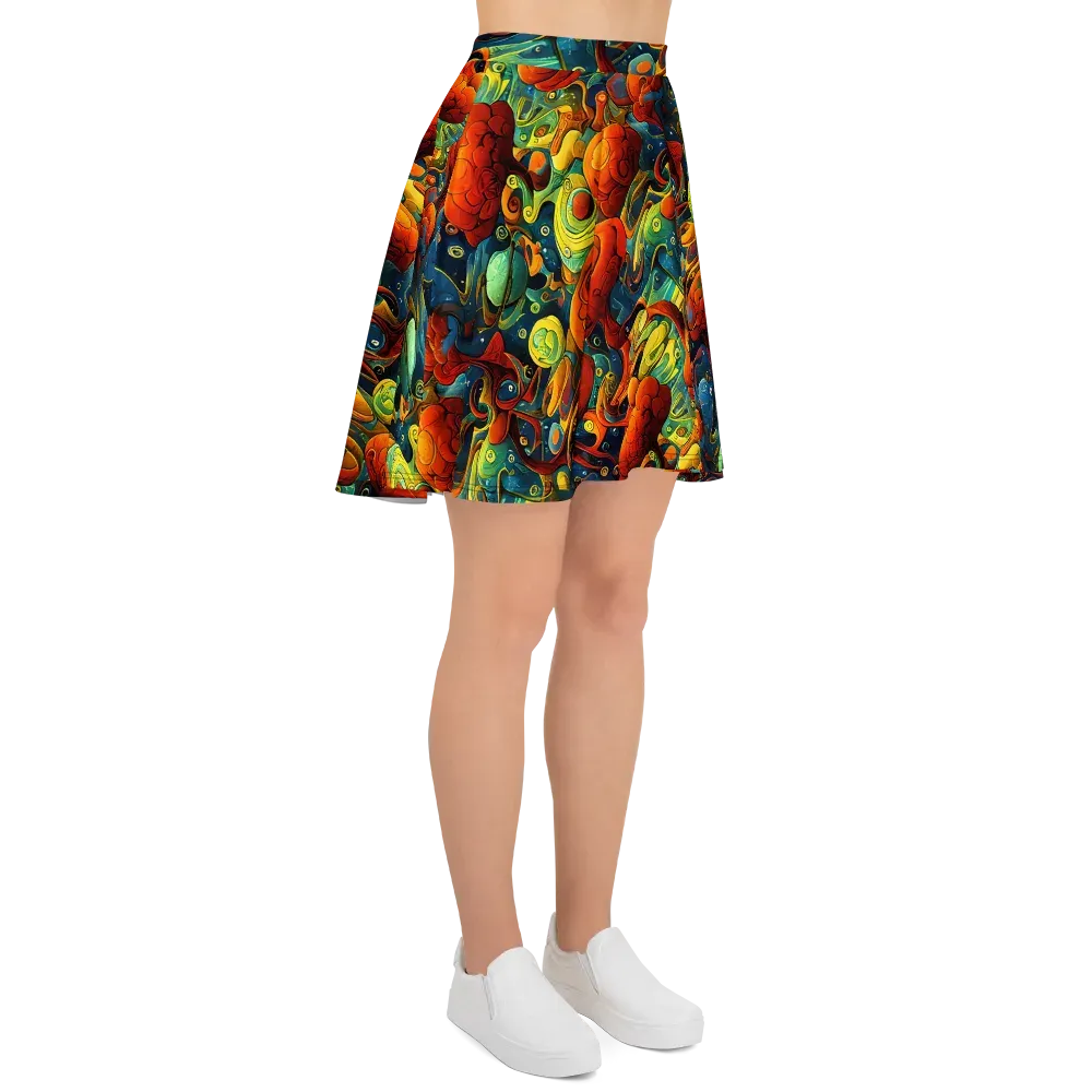 Duncanson Dream on Skater Skirt — Right