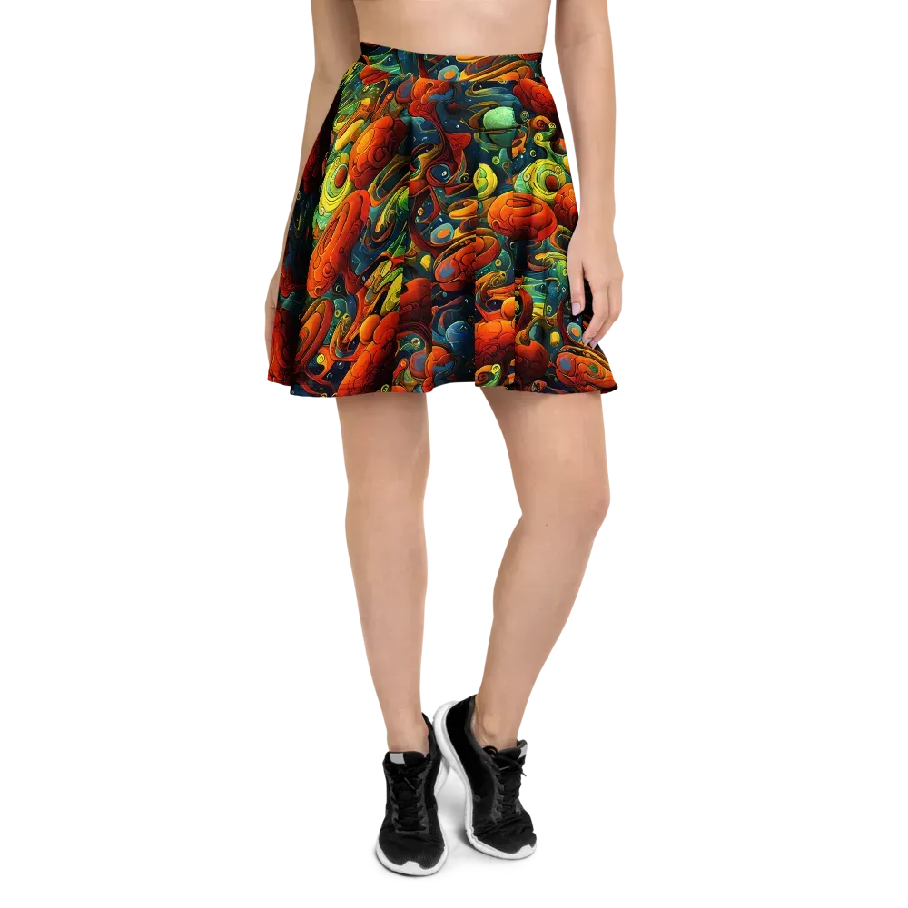Duncanson Dream on Skater Skirt — Front