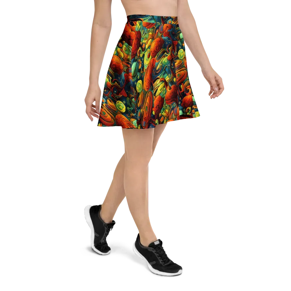 Duncanson Dream on Skater Skirt — Right