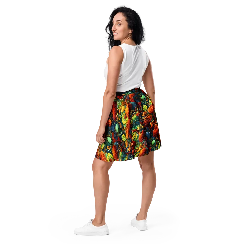 Duncanson Dream on Skater Skirt — Back