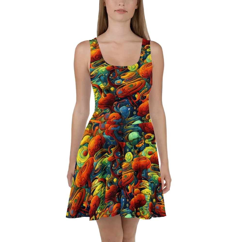 Duncanson Dream on Skater Dress — Front