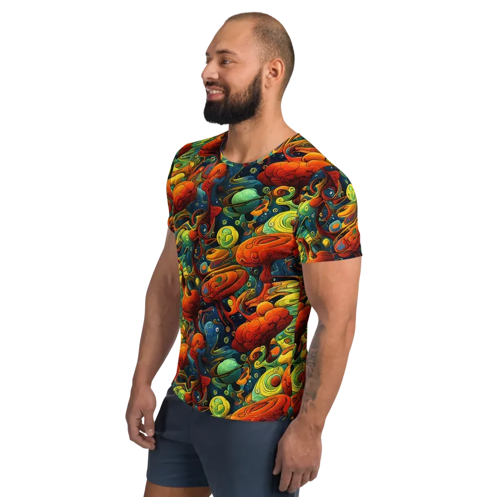 Duncanson Dream on Men's Athletic T-Shirt — Left