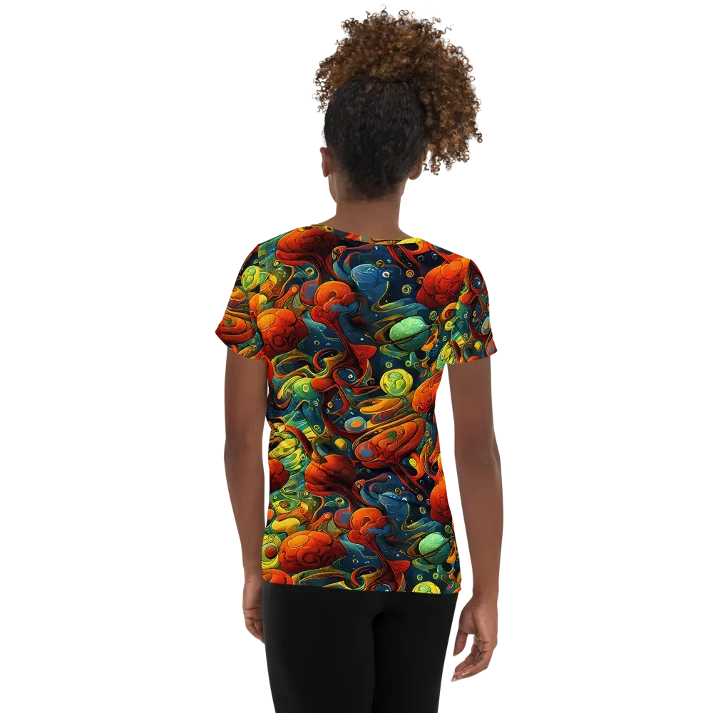Duncanson Dream on Women's Athletic T-Shirt — Back
