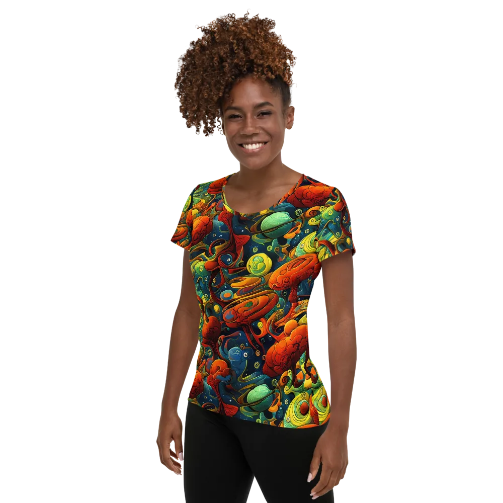 Duncanson Dream on Women's Athletic T-Shirt — Left