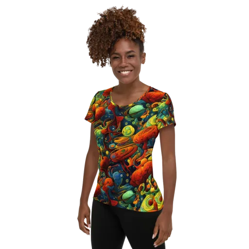 Duncanson Dream on a Women's Athletic T-Shirt