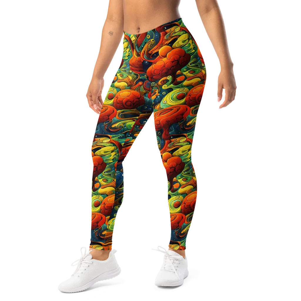 Duncanson Dream on Leggings — Left Front