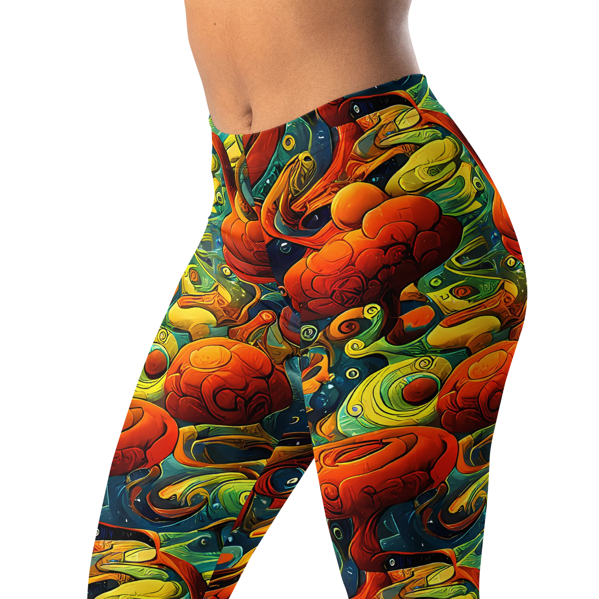 Duncanson Dream on Leggings — Left Front