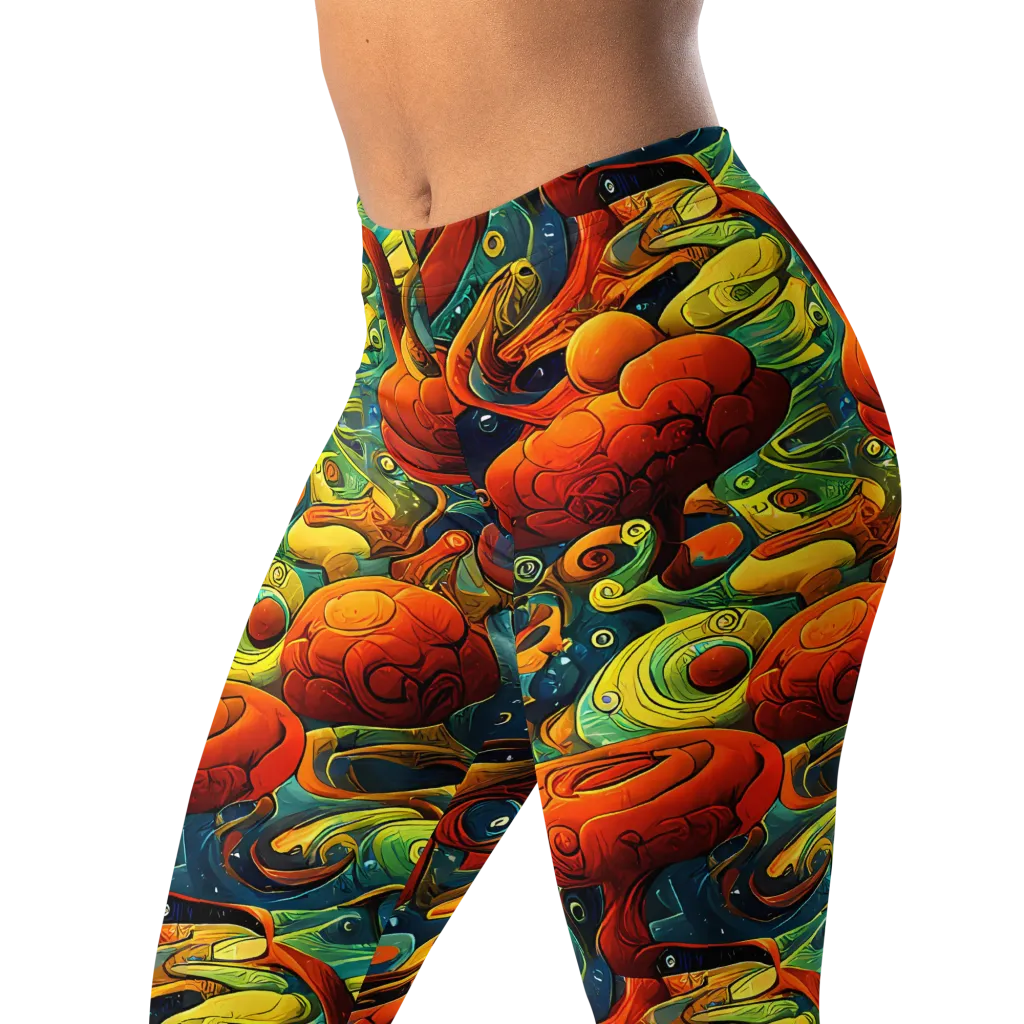 Duncanson Dream on Leggings — Left Front