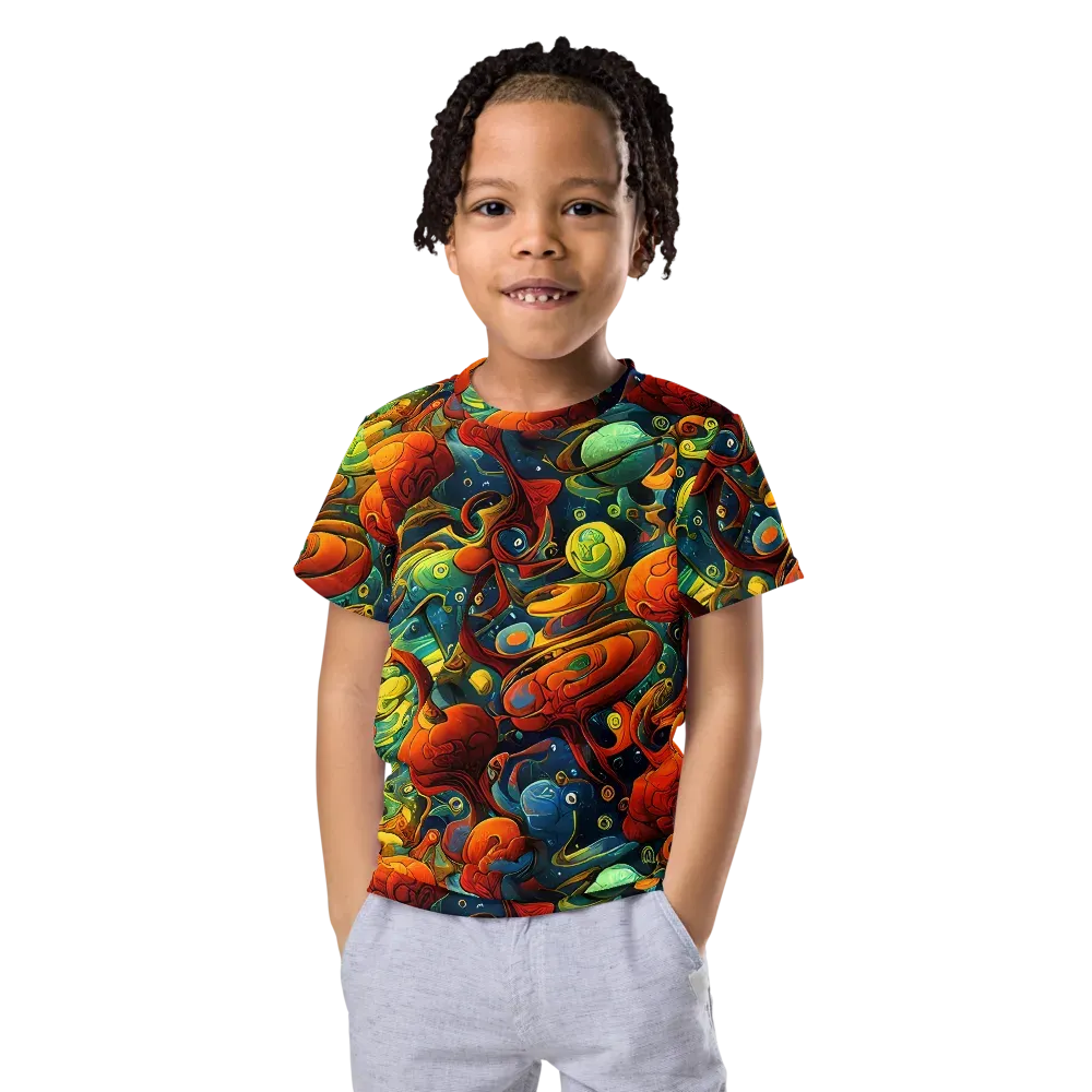 Duncanson Dream on Kids Crew Neck T-Shirt — Front