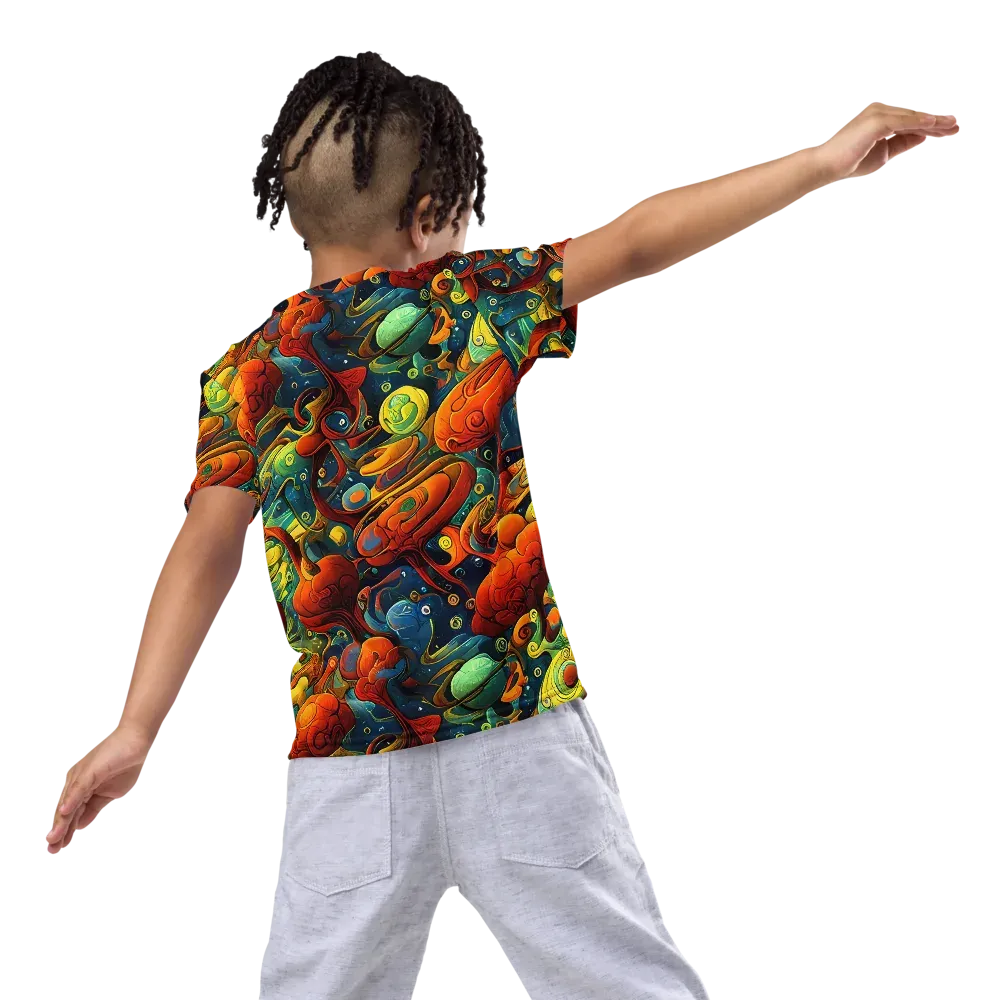 Duncanson Dream on Kids Crew Neck T-Shirt — Back