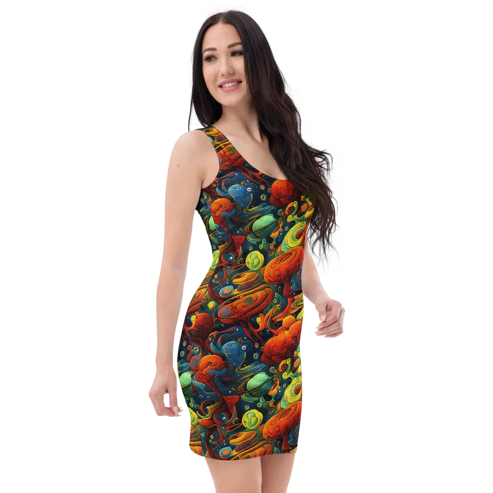 Duncanson Dream on Bodycon Dress — Right Front