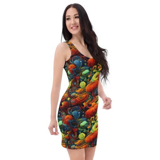 Duncanson Dream on a Bodycon Dress