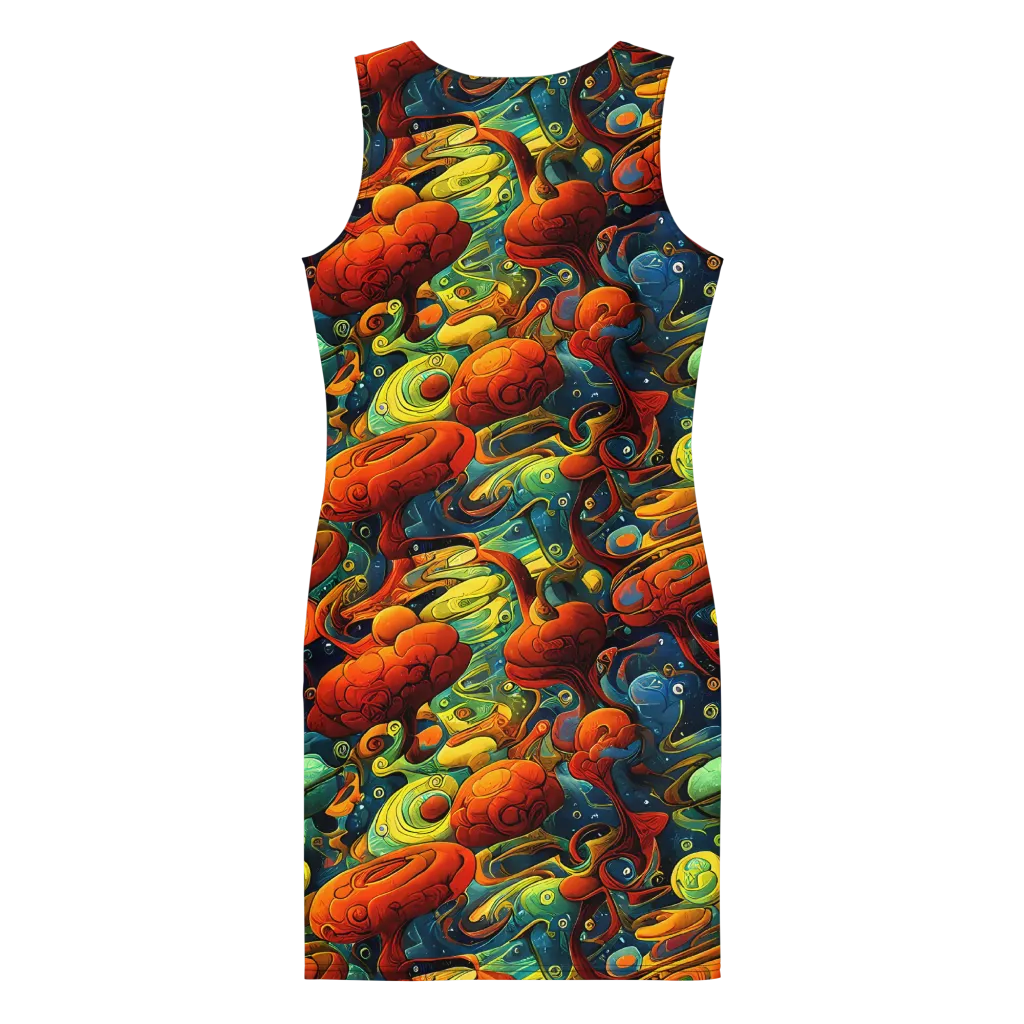 Duncanson Dream on Bodycon Dress — Back
