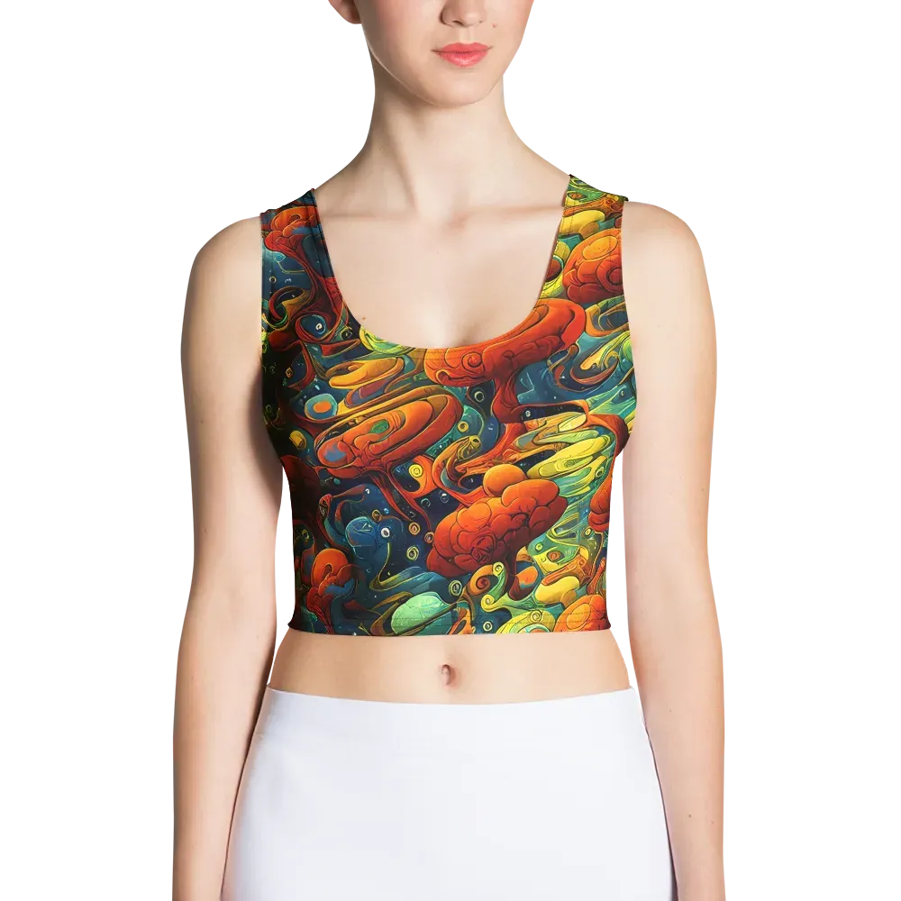 Duncanson Dream on Crop Top — Front