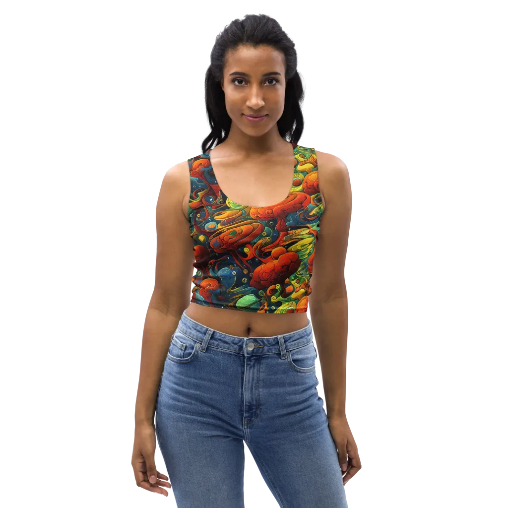Duncanson Dream on Crop Top — Front