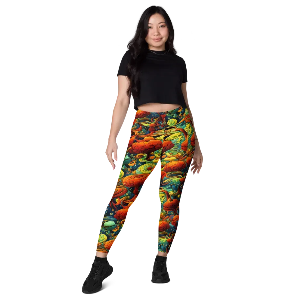 Duncanson Dream on Leggings with Pockets — Front