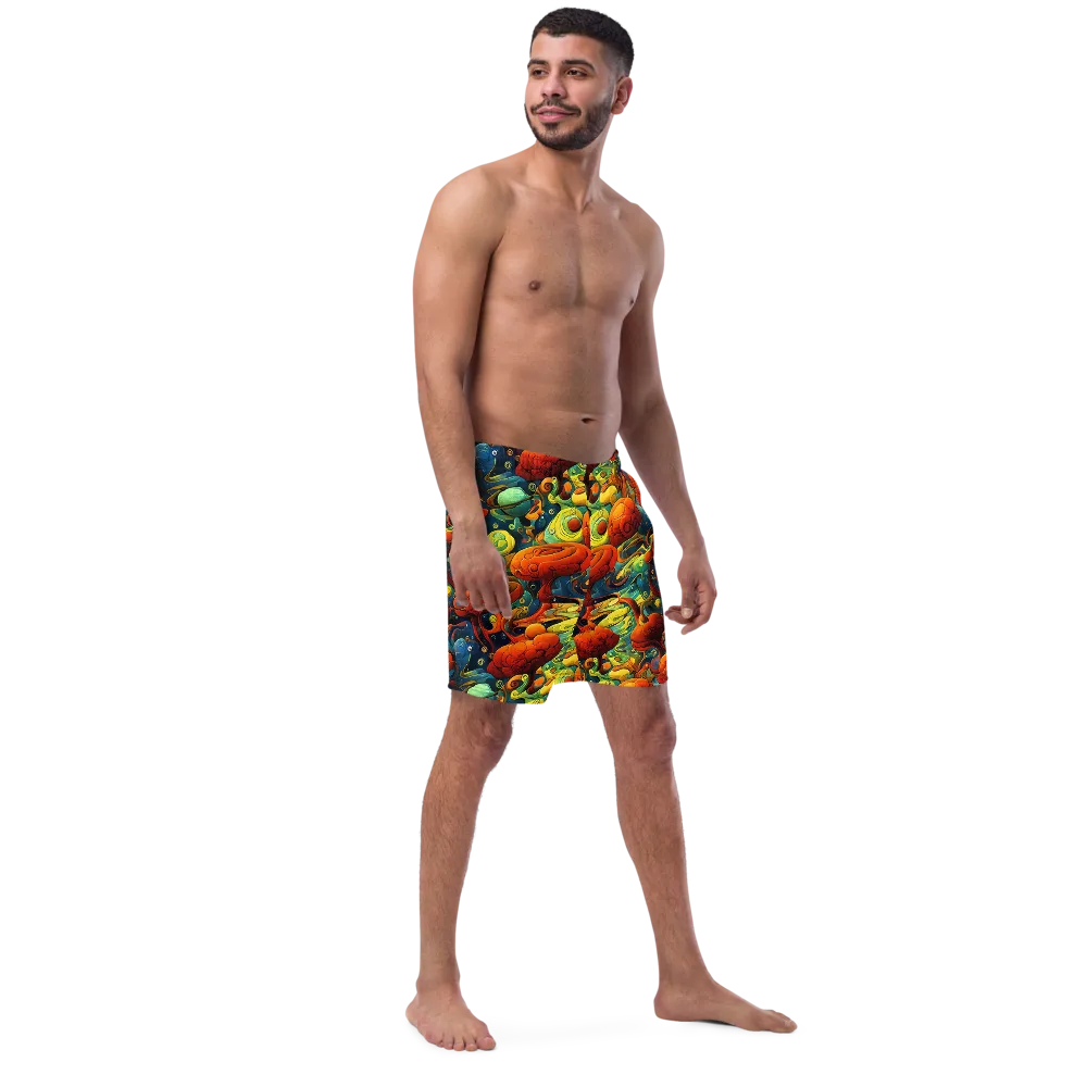 Duncanson Dream on Swim Trunks — Right Front