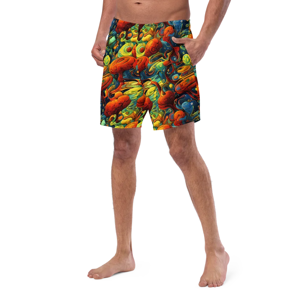 Duncanson Dream on Swim Trunks — Left Front