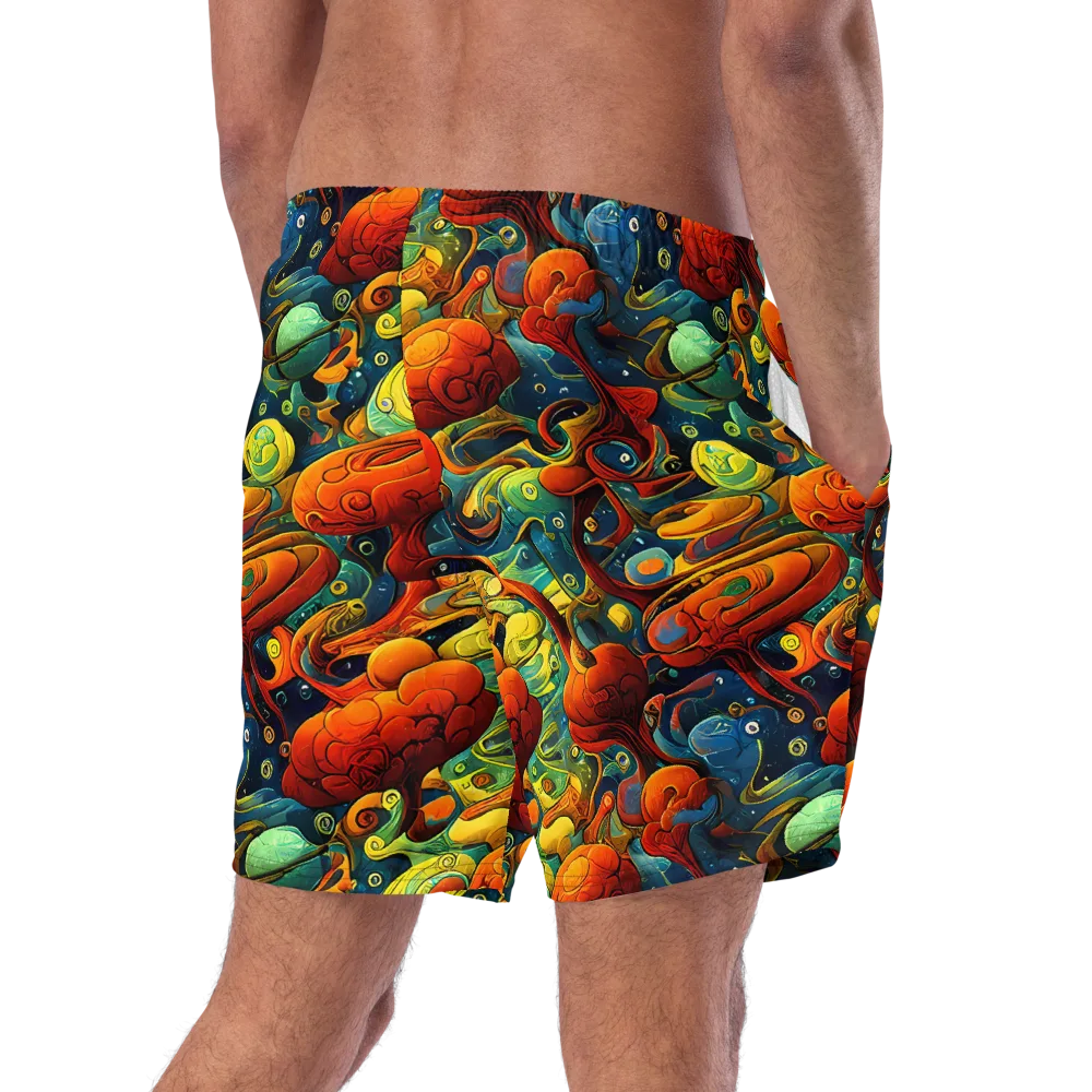 Duncanson Dream on Swim Trunks — Right Back