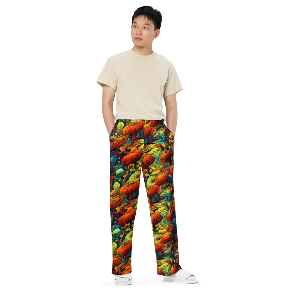 Duncanson Dream on Wide-Leg Pants — Front