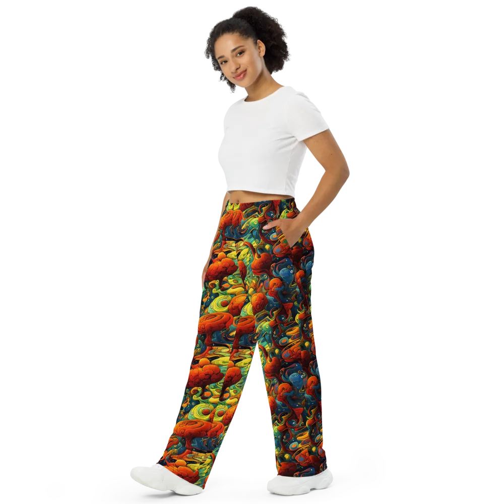 Duncanson Dream on Wide-Leg Pants — Left Front
