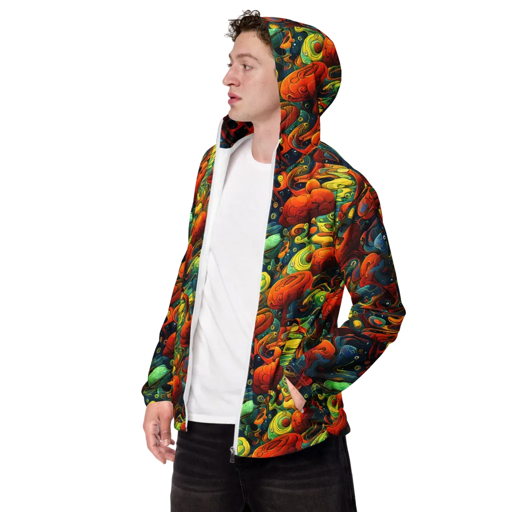 Duncanson Dream on Men's Windbreaker — Left Front