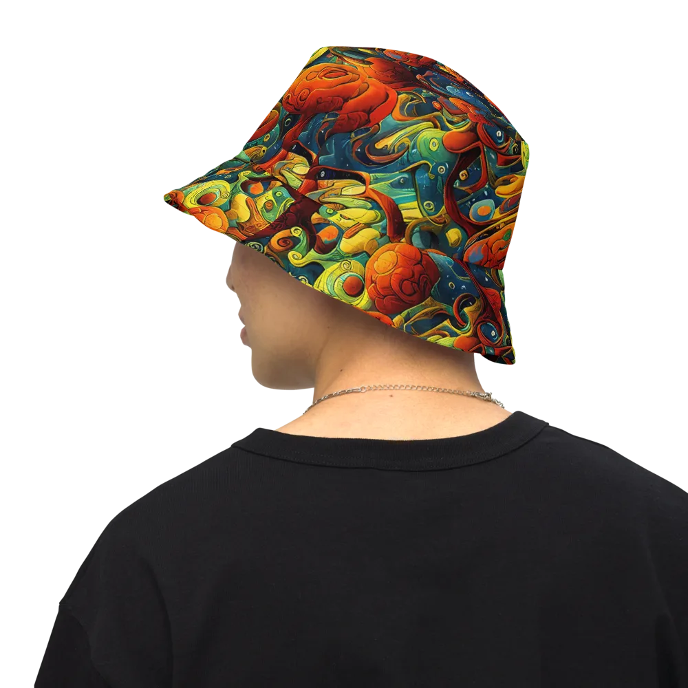 Duncanson Dream on Reversible Bucket Hat — Back Inside