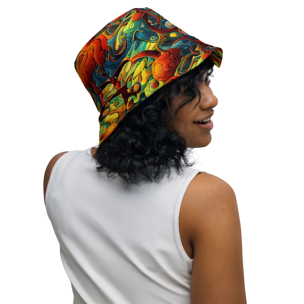 Duncanson Dream on Reversible Bucket Hat — Right Outside