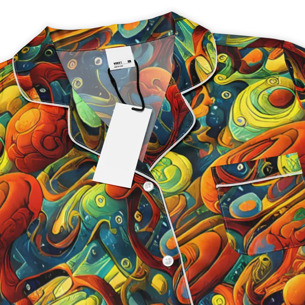 Duncanson Dream on Women's Short Sleeve Pajama Top — Product details