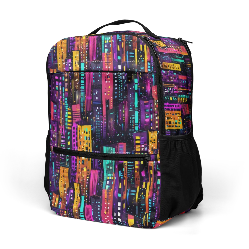 Electric Skyline on Utility Backpack — Left Front