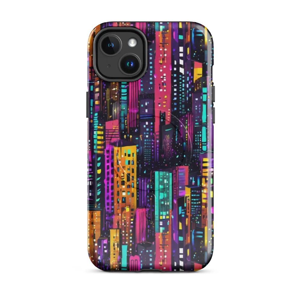 Electric Skyline on MagSafe Tough Case for iPhone® — Front