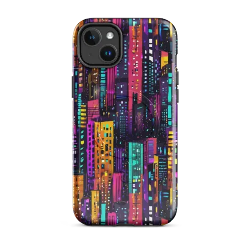 Electric Skyline on a MagSafe Tough Case for iPhone®