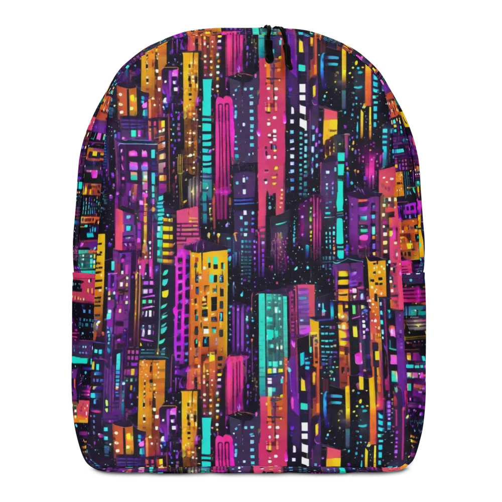 Electric Skyline on Minimalist Backpack — Front