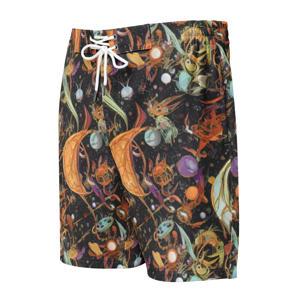 Astral Menagerie on Men's Board Shorts — Front