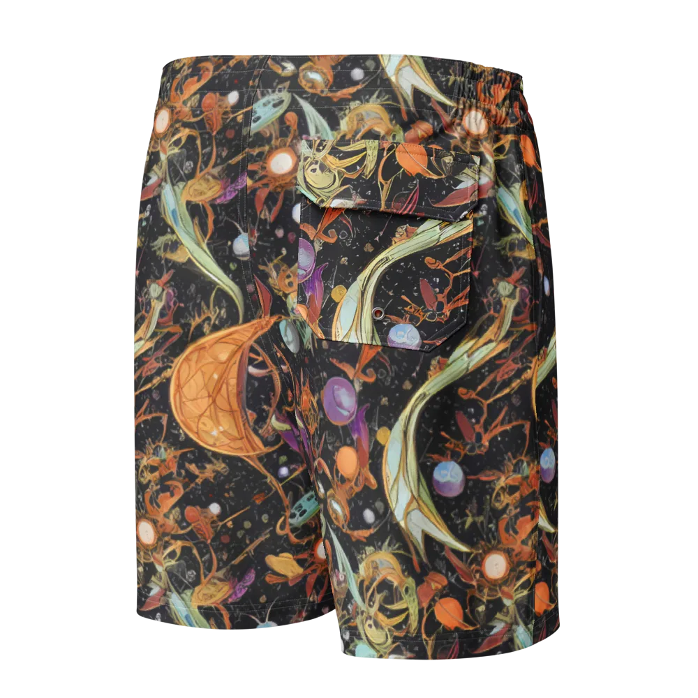 Astral Menagerie on Men's Board Shorts — Back
