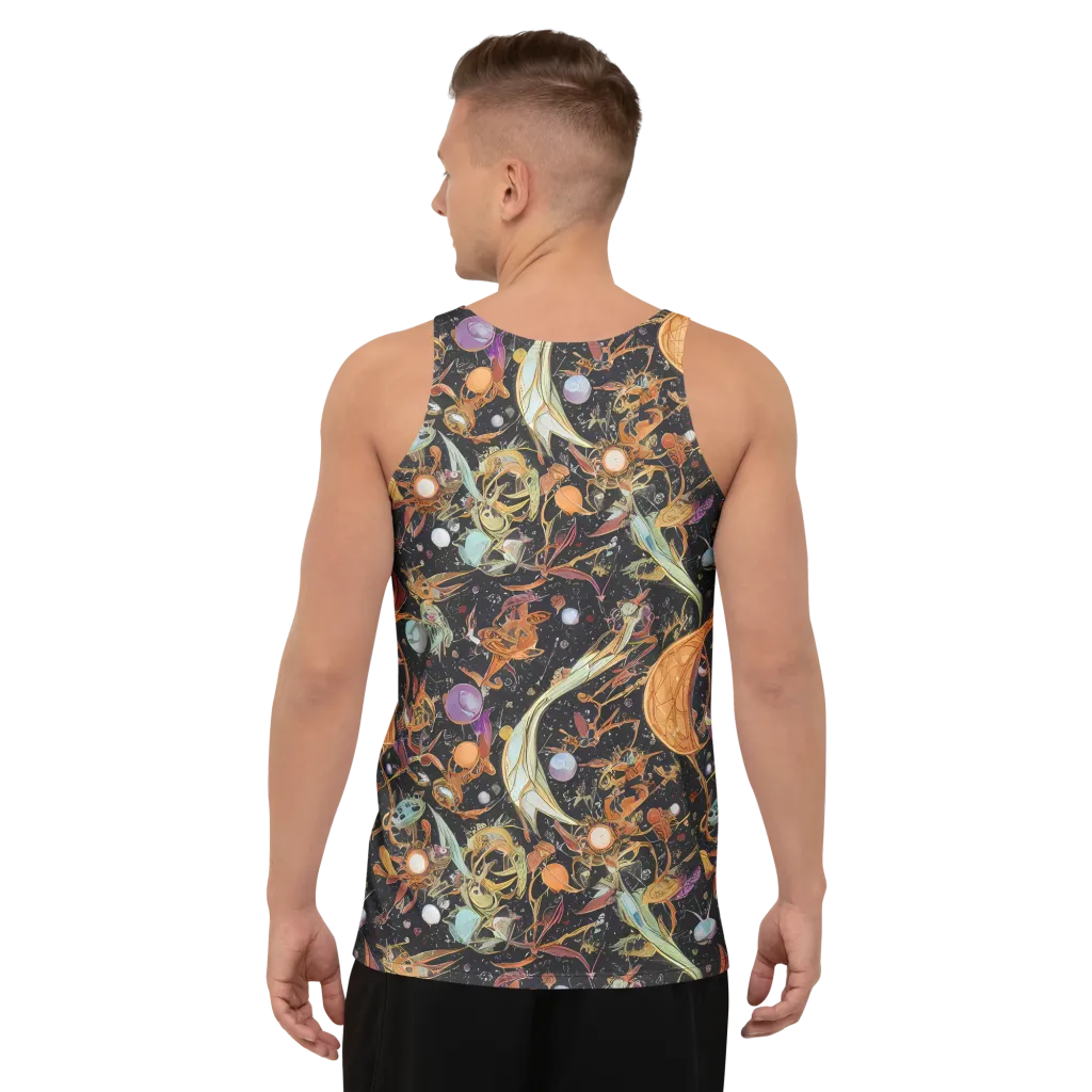 Astral Menagerie on Men's Tank Top — Back