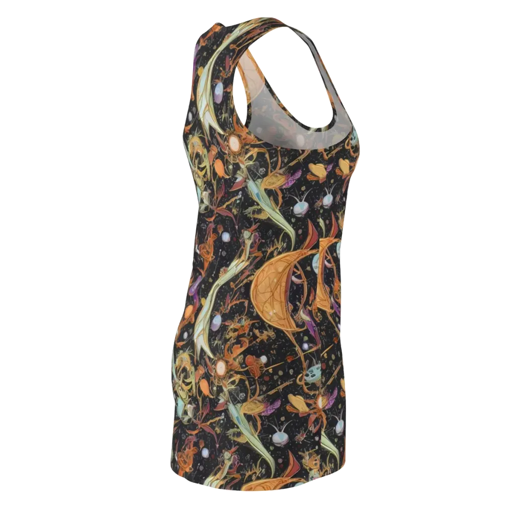 Astral Menagerie on Racerback Dress — Back Side