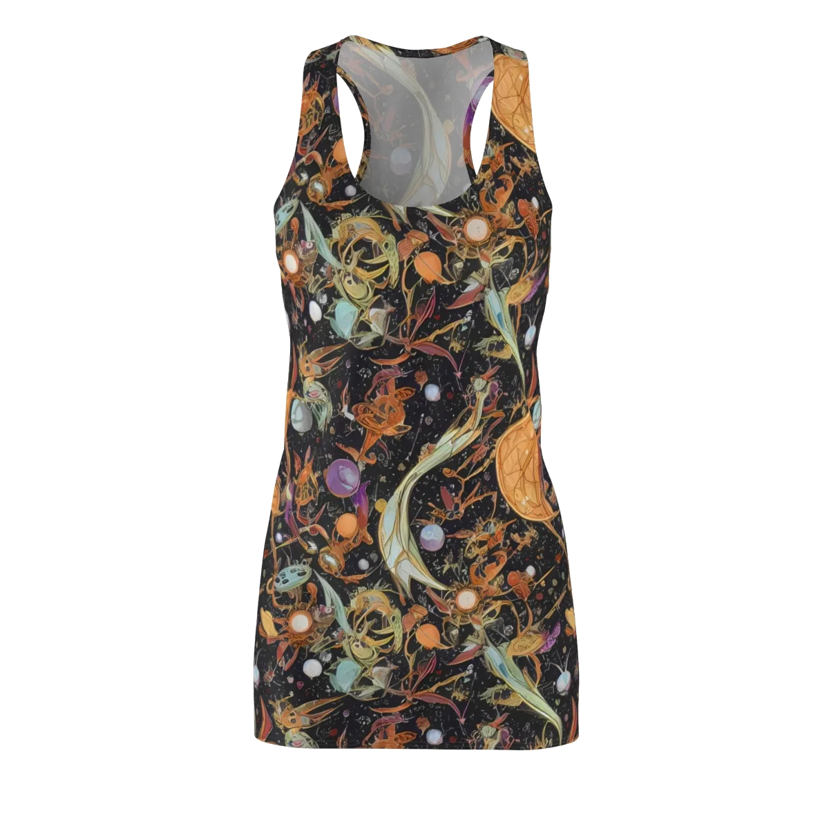 Astral Menagerie on Racerback Dress — Front