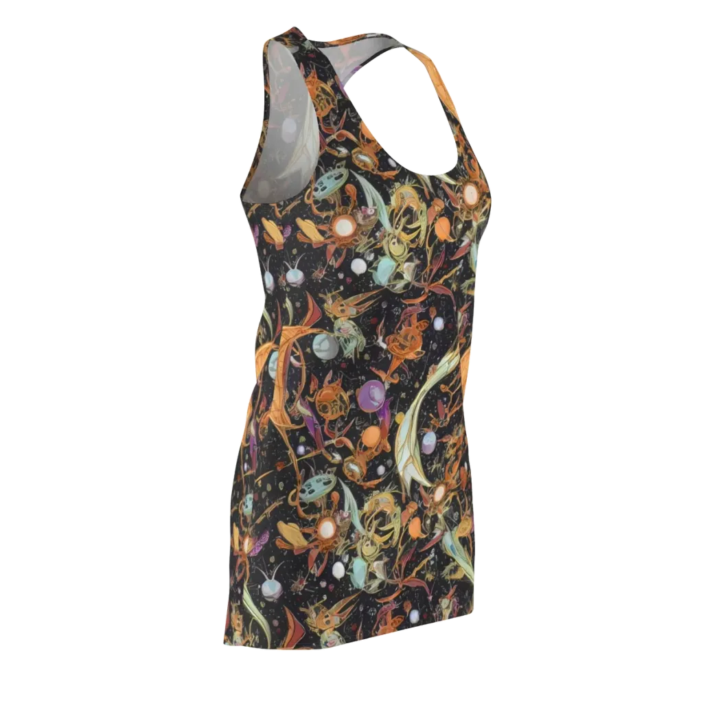 Astral Menagerie on Racerback Dress — Front Side