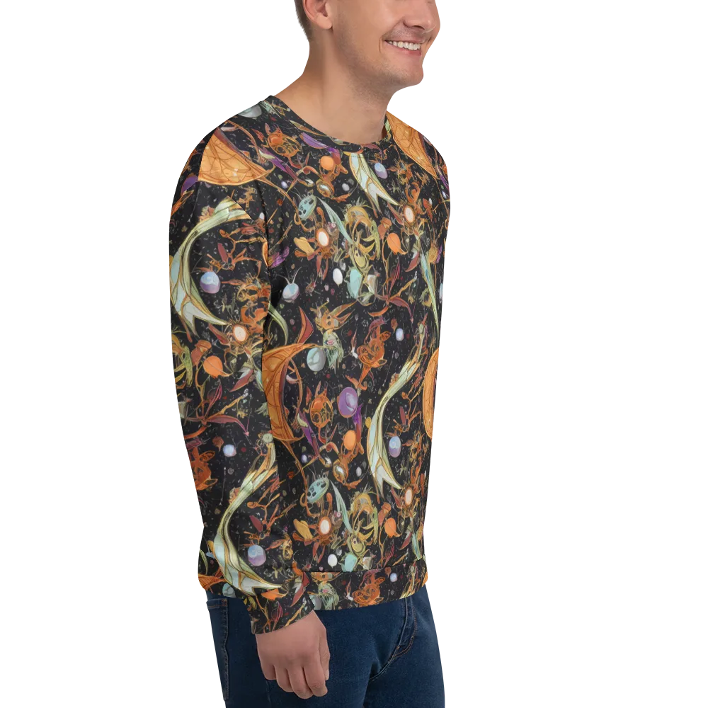 Astral Menagerie on Sweatshirt — Right Front