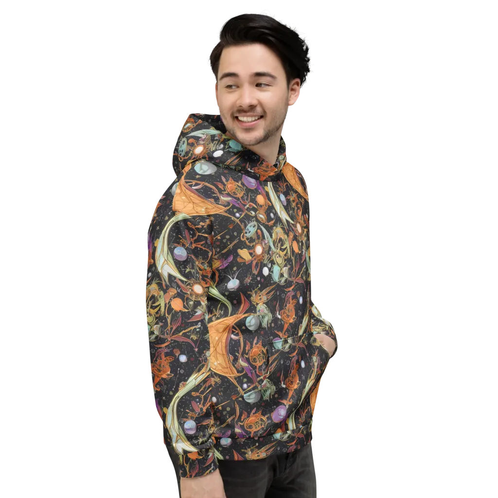 Astral Menagerie on Hoodie — Right