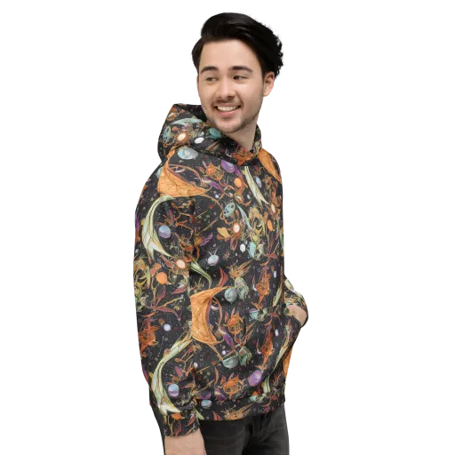 Astral Menagerie on a Hoodie