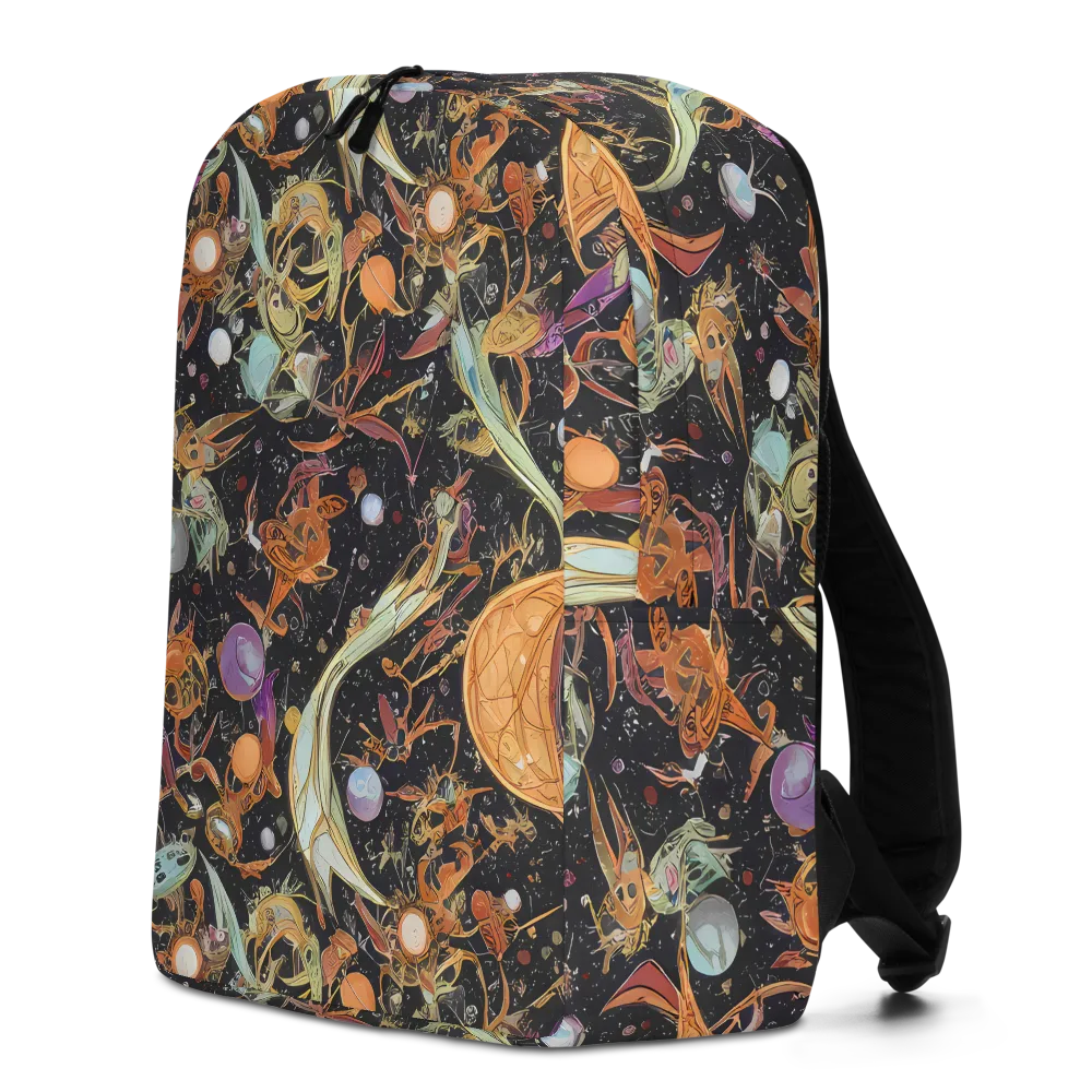 Astral Menagerie on Minimalist Backpack — Left