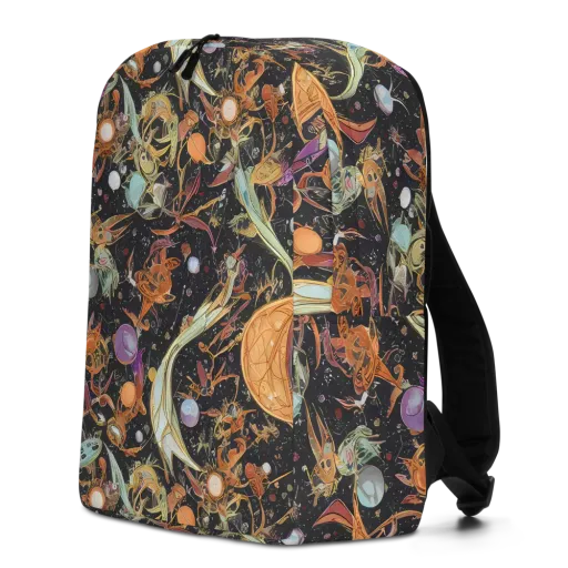 Astral Menagerie on a Minimalist Backpack