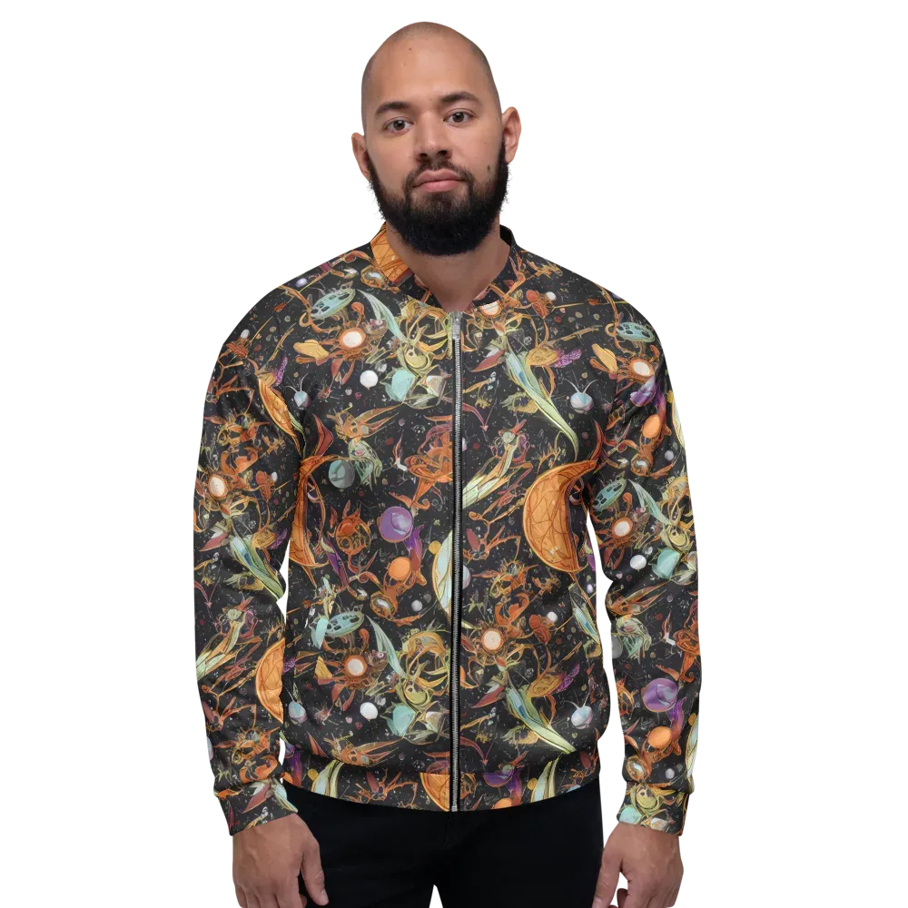 Astral Menagerie on Bomber Jacket — Front